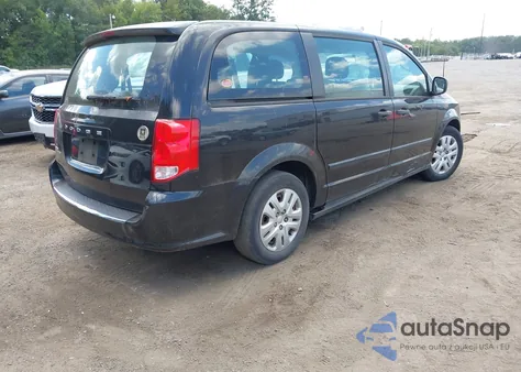 2016 Dodge Grand Caravan American Value Pkg из США, поврежденный, VIN 2C4RDGBG6GR359853